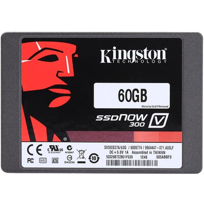 KingSton/金士顿 SV300S37A/60G SSD 固态硬盘笔记本台式 sata3