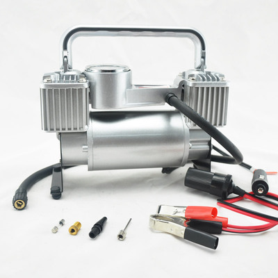 赛王正品双缸车载充气泵便携式轮胎汽车打气泵12v车用打气机628CD