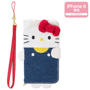 日本代购*Hello Kitty iPhone6 左右翻盖手机壳 硬壳