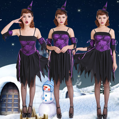 2015年秋季个性圣诞节性感吊带cosplay写真派对演出服舞蹈服装女