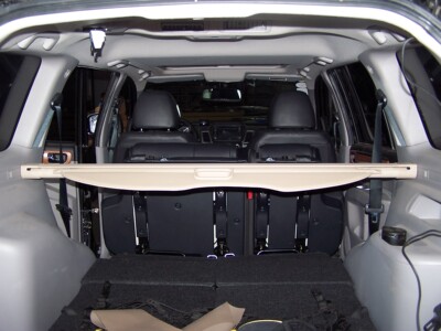 专用于三菱帕杰罗劲畅汽车用品储物收纳挡板配件后备箱遮物帘