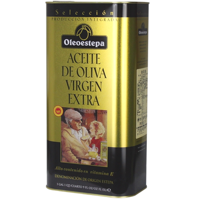 西班牙原装进口PDO特级初榨橄榄油5L 酸度小于0.3%食用烹饪孕婴