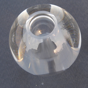 水晶中孔球水晶球打穿孔台灯配件家居楼梯配件玻璃球