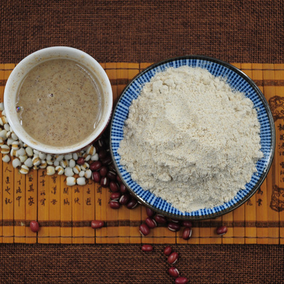 下单现磨 纯天然熟红豆薏仁粉500g 红枣薏米粉去湿五谷杂粮代餐粉
