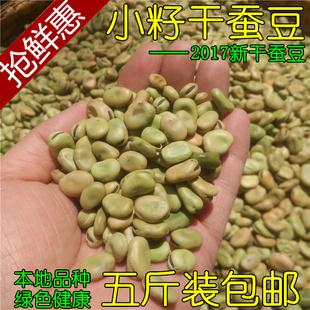 2017新小籽干蚕豆农家自种干豌豆胡豆有机肥种植农产品五斤装包邮
