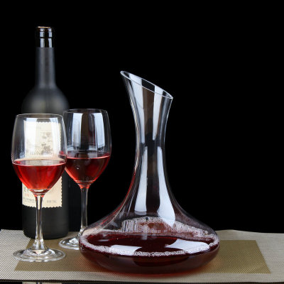 水晶红酒醒酒器 欧式高档倒酒器 创意葡萄酒分酒器大肚玻璃醒酒壶