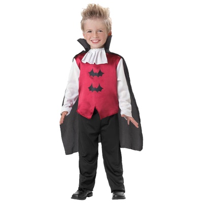 万圣节儿童cosplay服装男童鬼派对舞台演出服恐怖吸血鬼衣服套装