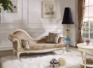 HonourHouse高端定制实木家具欧式新美式新古典奢华后现代贵妃椅