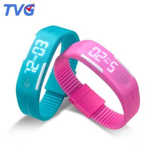 TVG正品儿童手表男孩 韩版简约学生电子表女孩运动手表男 潮
