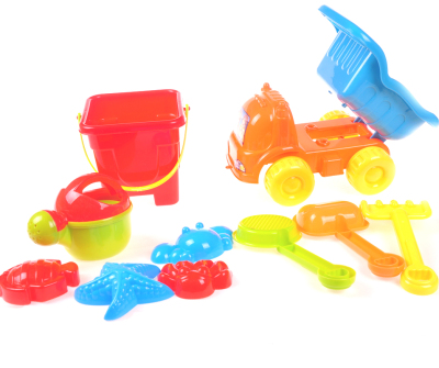 宝宝玩沙子挖沙漏工具婴儿戏水玩具礼物 儿童沙滩玩具套装