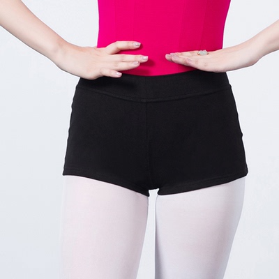 新款舞蹈短裤 成人专业芭蕾短裤 舞蹈练功短裤 高腰芭蕾舞裤 显瘦