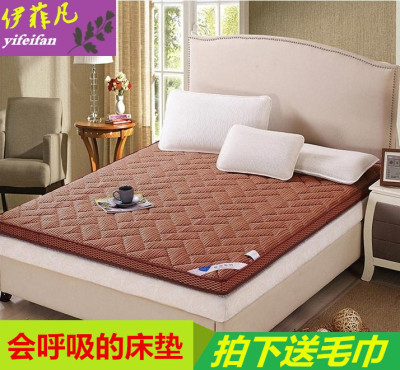 立体加厚海绵经济型床垫竹炭透气床垫床褥1.5米床/1.8m学生床垫子