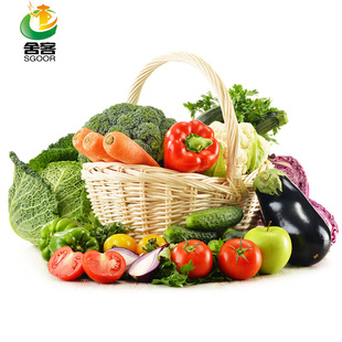 【舍客南山生态园】新鲜生态蔬菜箱多种蔬菜搭配10斤左右