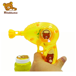 San-X港版Rilakkuma轻松小熊 儿童益智玩具 大支吹波水玩具