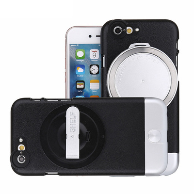 超强拍照达人4合1旋转镜头iphone6s手机壳广角鱼眼微距长焦6plus