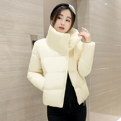 秋冬季2016新款韩版棉服外套加厚大码棉衣女短款学生棉袄面包服