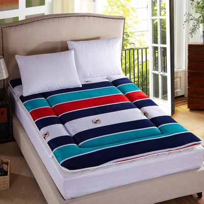 床垫床褥单双人1.8米1.5m海绵榻榻米学生宿舍折叠地铺睡垫被褥子