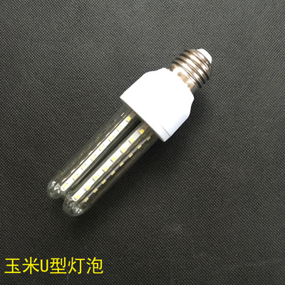 LED玉米型灯泡 3U4U型灯管光源 E27螺口房间照明灯工程灯
