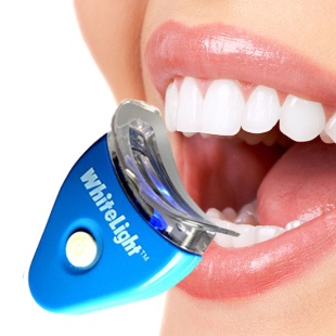 冷光牙齿美白仪速效美牙蓝光洁牙套装牙帖洗牙器去牙渍烟牙洁牙贴