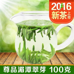 2016新茶尊品明前湄潭翠芽特级翠片雀舌绿茶100g贵州特产茶叶包邮
