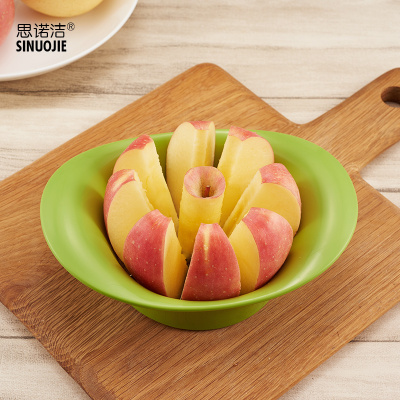 思诺洁 水果分割器 苹果去核器 不锈钢水果分割去核厨房小工具