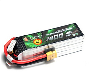 格式ACE 1400mAh 6s 22.2v 45c 锂电池 GUAI X3 亚拓450L航模电池