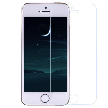 美国0度苹果iphone5s/5/se防指纹钢化减反射抗蓝光手机磨砂贴膜