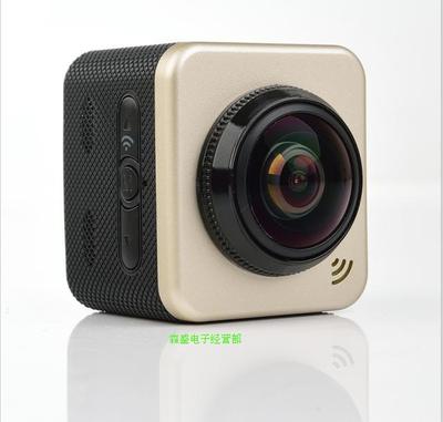 厂家直销360度高清全景运动相机WIFI自拍DV摄像机户外迷你相机