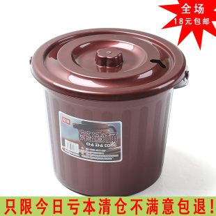 塑料茶水桶茶渣桶功夫茶具茶盘茶道零配件垃圾桶带排水管特价包邮