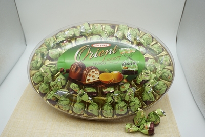 土耳其原装进口塔雅斯牌芒果味巧克力500g礼盒装礼物零食喜糖生日