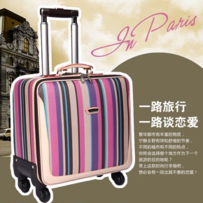 韩版行李箱20寸拉杆箱可爱旅行箱学生皮箱女万向轮小清新24寸潮14