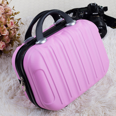 韩版公主化妆包时尚女孩14寸化妆箱16寸大容量手提旅行行李箱包邮