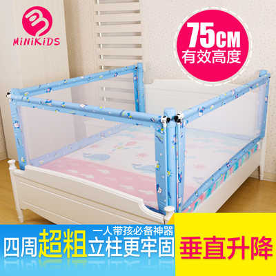 宝宝加高床护栏床围栏 床边挡板防护栏儿童床栏1.8 2米大床挡板