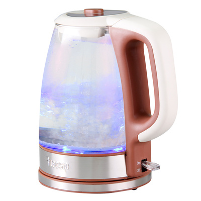 Rileosip/雅乐思 DSA17玻璃电热水壶烧水壶自动断电发光水壶正品