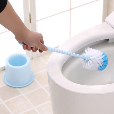 29包邮 创意可挂式圆头厕所刷 马桶刷子 卫生间洁厕刷 马桶清洁刷