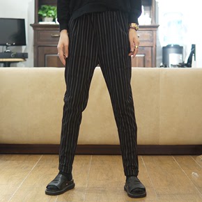 【活动第一波】主调秋季竖条纹休闲裤韩版打底外穿职业装女裤