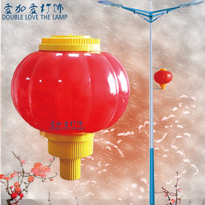 亚克力灯笼 路灯防水塑料LED灯笼串 直径50 60 80 100厘米质保3年