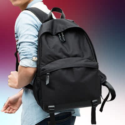 双肩包男2016新款韩版潮时尚高中学生书包学院风包包旅行背包男包