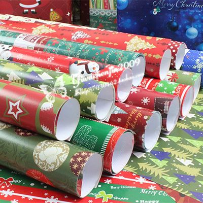 圣诞包装纸 新年包装纸 平安夜包装纸 礼品礼物装饰纸 花纸 彩纸