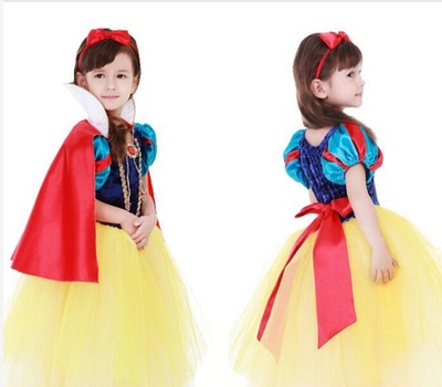 白雪公主王子白马王子儿童演出服舞台童话剧童话故事万圣表演服装