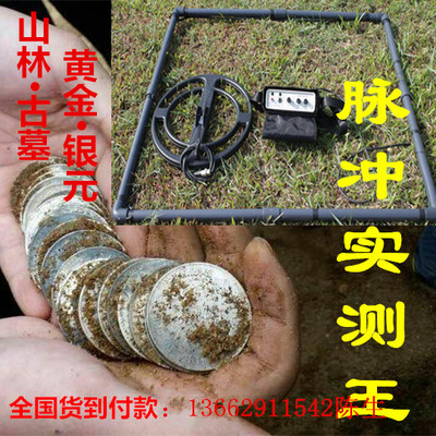 包邮脉冲王AR-8地下金属探测仪器铜钱探测器探宝器考古寻宝探金器