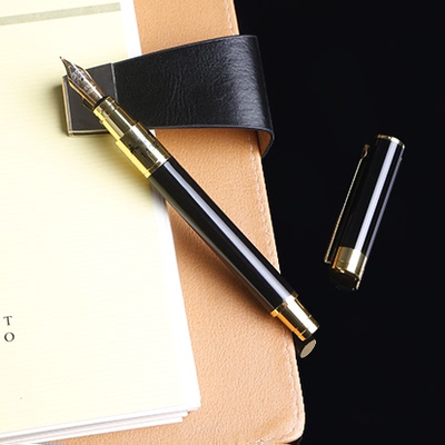 永生钢笔学生用书法礼盒装练字办公正品墨水金属铱金礼品笔刻字