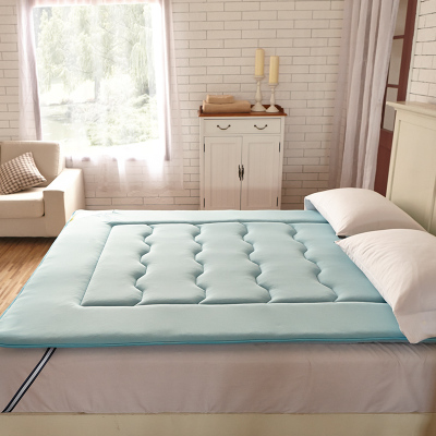 针织棉榻榻米竹炭床垫 床褥子可水洗加厚海绵垫被1.2m1.5m1.8米床