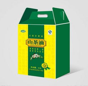 手提包装盒定做礼盒山茶油纸盒彩盒鞋盒香油食品瓦楞飞机纸盒订制