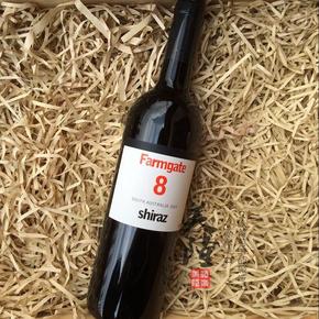 澳洲原瓶进口红酒 Farmgate 8 shiraz 法玛特 红8干红葡萄酒 2013