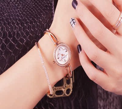2017新款正品金米欧韩版简约大方美女学生手表时尚潮流防水石英表