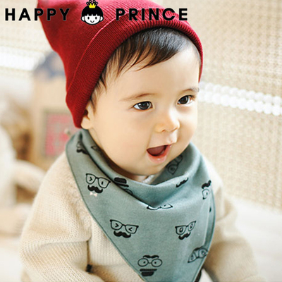 韩国进口儿童帽子秋冬纯棉宝宝套头帽婴儿包头帽新生儿男女童胎帽