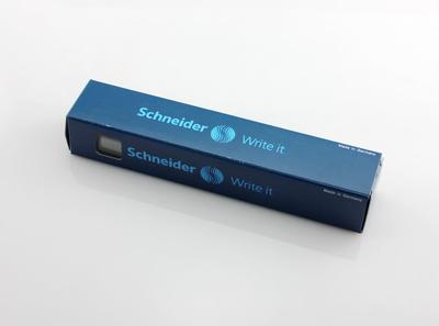德国进口Schneider施耐德海豚可替换笔芯中性笔/签字笔