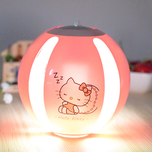 球形夜灯充电宝 bigbang权志龙同款创意移动电源hellokitty凯蒂猫