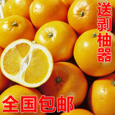 正宗常山胡柚 5斤 农家新鲜水果 文旦柚子非沙田红心胡柚 预售
